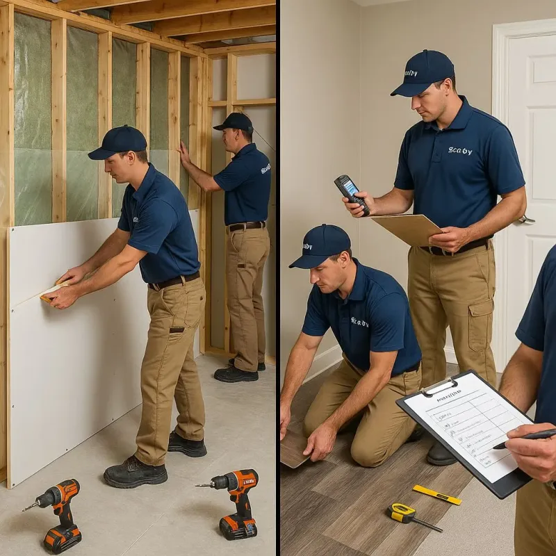 Repairs and Reconstruction process in Tazewell County, VA